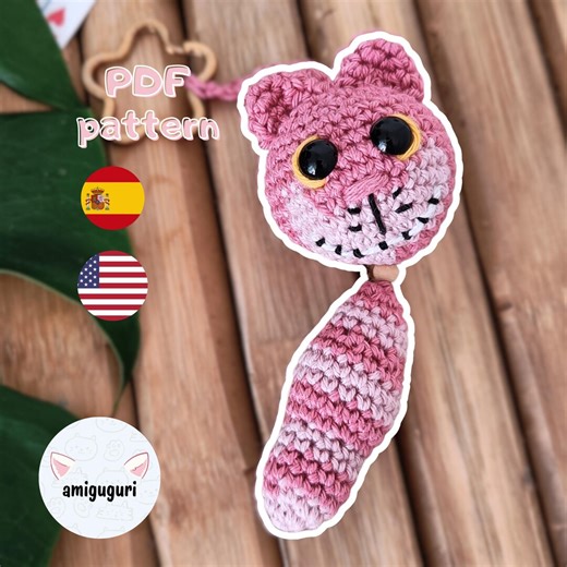 Cheshire Cat Crochet Pattern: Alice in Wonderland Amigurumi (PDF Pattern) - Etsy
