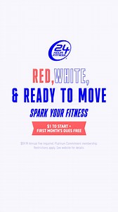 Spark your summer fitness with a Platinum membership! Start for $1, get your first month’s dues free and a FREE Buddy Pass! | 24 Hour Fitness
