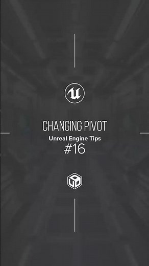 EASILY Change the Pivot of an OBJECT - UNREAL ENGINE 5 TIPS