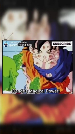 Goku's Life Saved! 😱 Dende's Magical Power! | #goku #Dragonballz