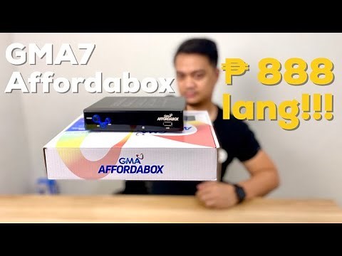 GMA Affordabox Unboxing: How to Setup