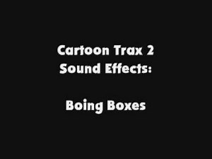 Cartoon Trax 2 SFX Boing Boxes