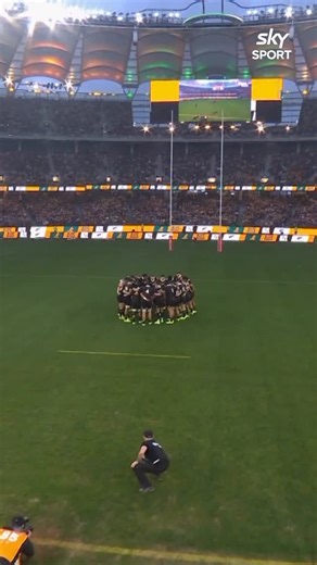 Challenge laid at Optus Stadium 😤 Watch live now on Sky Sport 🎥 | All Blacks