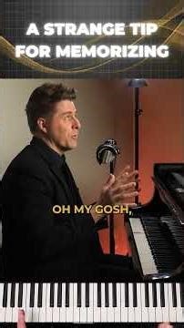 🎹 A Strange Tip for Memorizing When Things Just Won't Stick...