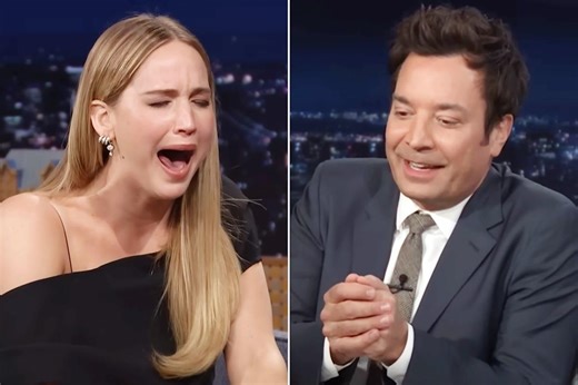 Jennifer Lawrence keeps bursting into tears in bizarre “Tonight Show” interview: 'No, stop crying!'