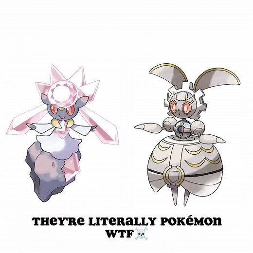 Misconceptions about Magearna and Diancie in Pokemon