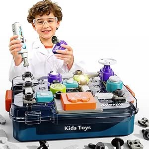 Science Kits for Kids,Circuit Exploration Kits with 520+ Electrical Circuit Projects Educational Electronics Toys for Boys & Girls Toy,Christmas Stocking Sutffers Birthday Gift for Ages 5 6 7 8 9 10