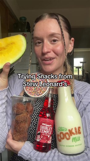 I have been dying to try this cookie milk @Stew Leonards #snackreview #foodreview #stewleonards #tastetest #snackhaul