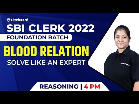 SBI Clerk Reasoning 2022 | Blood Relation | Solve Like Expert | By Nikita Ma'am
