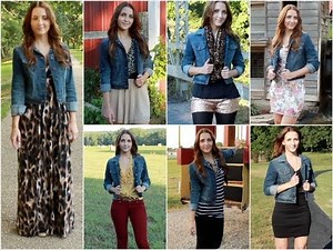 ♡ 7 Ways to Style a Denim Jacket ♡