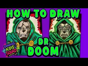How to Draw DR DOOM! | Epic Marvel Villain from Avengers: Doomsday