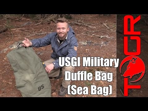 Large and Inexpensive! - USGI Military Duffle Bag (Sea Bag)