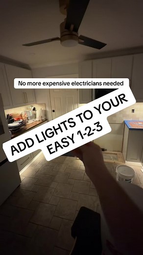 Remote control outlet kit. 5 outlets included and 2 remotes! Add a light circuit or any kind of circuit without the need for an electrician or opening up your wall. Very easy to install. JUST PLUG IT IN! They already come programmed. And are very easy to re-program if you wish! #light #home #diy #undercabinetlights #tiktokshopcreatorpicks