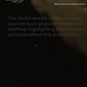 Watch carbon dioxide move through the earth's atmosphere with this modelling from NASA's Scientific Visualization Studio. | Engineers Australia