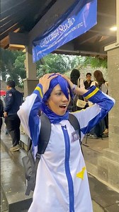 Kaito was shocked to see Hatsune Miku bald 😭😭😭😭 #Kaito #hatsunemiku #vocaloid #cosplay