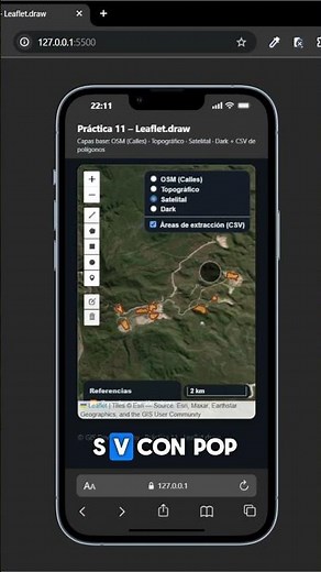 Mapas Web con Leaflet — Curso GRATIS en YouTube #gis #javascript #topography