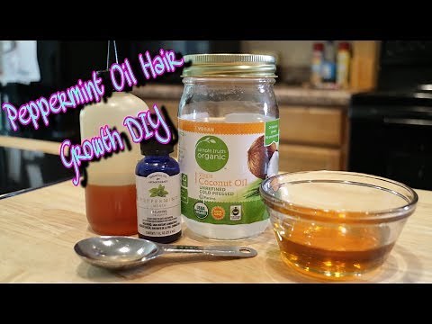 ⭐How To Grow Your Hair With Peppermint Oil | 3 Ingredients Only!