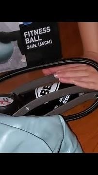 How to Pump Up Yoga Ball with Bike Pump