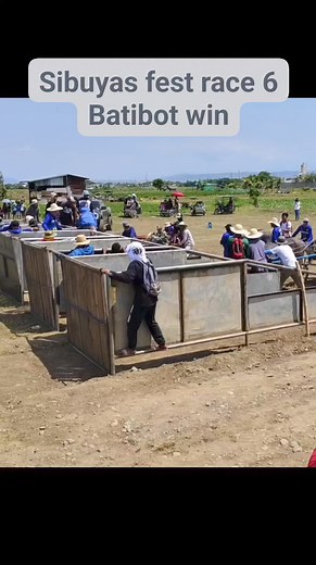 7.9K views · 40 reactions | Bongabon Sibuyas festival karera ng kalabaw 2024 race 6, Batibot win | Buhay Karera JRTV | Facebook