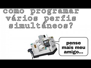 Programação sem enrolação... como programar varias peças em um unico programa? Você Sabe?