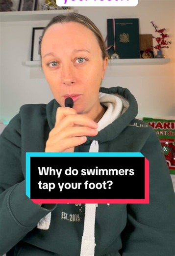 Lane swimming tip 5. Being overtaken isn’t rude, but ignoring it can be. A little awareness of your surroundings keep lanes moving smoothly #laneswimming #swimtraining #publicpool #swimetiquette
