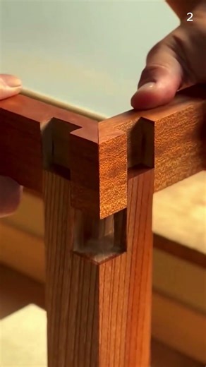 The joint that redefines strength #shorts #wood