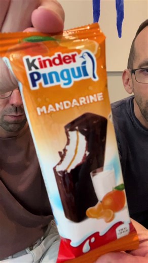 Mandarinos Kinder Pingui kóstolás!