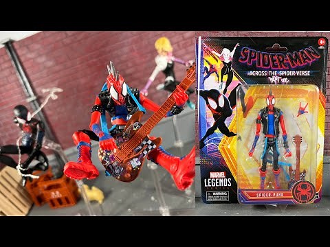 Marvel Legends Spider-Punk Spider-Man Across The Spider-Verse Action Figure Review