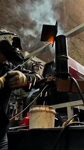 Get Invoice Fly to save time making invoices" In this video we are welding an overhead (4F) fillet weld. The trick to this one is getting comfortable. Want to learn more check out my welding courses. Link is in my bio This is a brand partnership | Sewing With Fire Welding