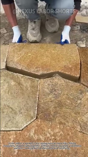 Dry-Lay Stone Flooring: No Mortar, Just Precision!