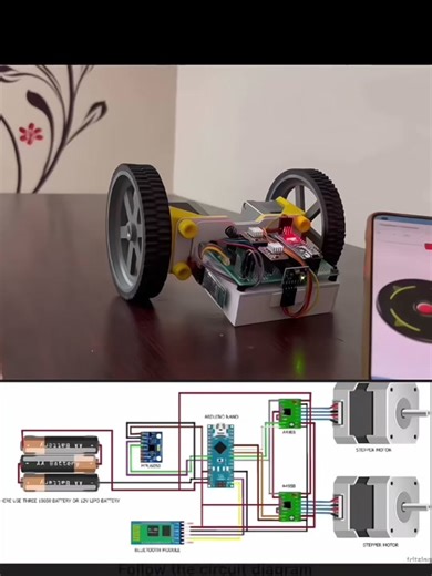 Robot 2 Bánh Tự Cân Bằng Với Arduino