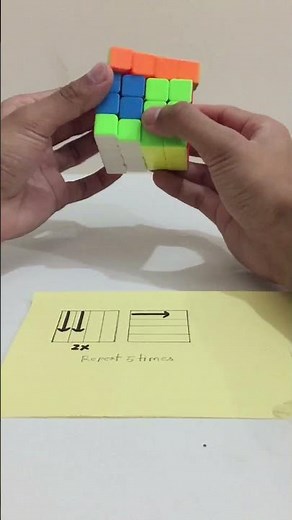 How to solve 4x4 Rubik’s cube easy trick tutorial