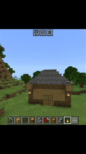 How to make starter base in Minecraft😲☝️