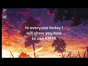 How to Use KRITA - Digital Art Tutorial for Beginners