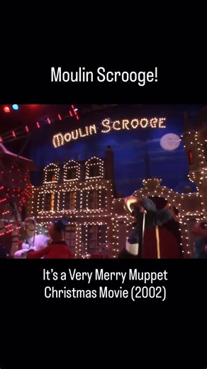 Muppet Influence - Muppets Everything on Instagram: "The Muppets in their very classic Muppet ways, put on a parody of Moulin Rouge, now Moulin Scrooge, prefect for the holiday season! This scene is such a joy and the highlight of the special, so bright and fun, Christmasy and very Muppety! Rewatching this special for today has made it grow on me even more. It can be weird and random at parts, but overall, it’s a delight! #muppets #christmas #muppetchristmascarol #muppetfamilychristmas #muppetch