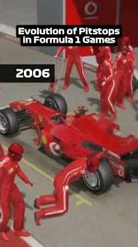 Evolution of Pitstops in F1 Games #f1 #f1games #f125
