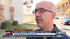 A new library is coming to the east side of Las Vegas, and is expected to cost over $10 million. READ ARTICLE >> http://on.ktnv.com/2z7sC1p | KTNV Channel 13 Las Vegas