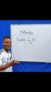 How to simplify this kind of logarithm problem #mathematics #logarithms #science #education #academy | Tutor Abraham