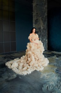 Maternity Gown, Baby Shower Dress, Maternity Dress, Maternity Dress for Photo Shoot, Tulle Maternity Gown - Etsy