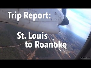 TRIP REPORT - United Airlines (Q300, ERJ-145), St Louis to Roanoke