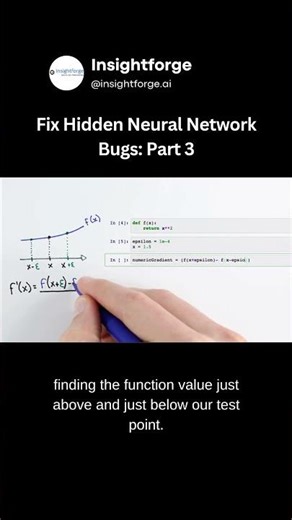 Unit Test Your Neural Network Math