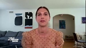 27K views · 16 shares | US Women's National Team star Alex Morgan is gearing up for the 2021 NBC Olympics in Tokyo, and this year she's got a new member on her cheering squad 珞 | The Kelly Clarkson Show | Facebook