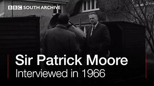 24K views · 32 reactions | Even before anyone set foot on the moon, there was one man on the South Coast who really wanted to go! Sir Patrick Moore was interviewed in 1966. | BBC Dorset | Facebook