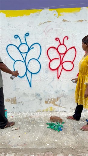 Learn How to draw a butterfly and Rose step by step for beginners | AP Drawing