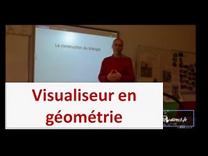 Visualiseur pour enseigner la géométrie