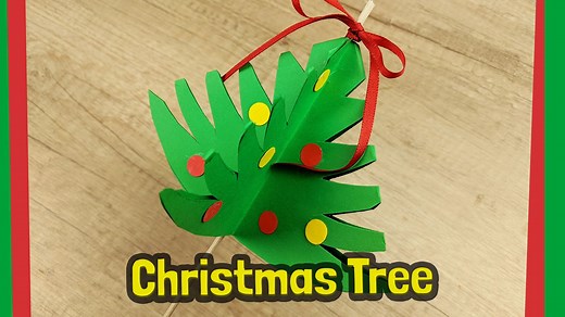 686K views · 898 reactions | Christmas tree :) cute and easy to make decoration | Paper Magic | Facebook