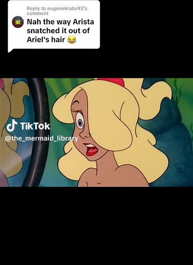 Replying to @eugenekrabs92 Lol! They sure are catty with each other 😂😅 from The Little Mermaid: the series (1992). Season 1, Episode 11: 'Beached' #comedy #mermaid #mermaidtail #mermaidtok #mermay #mermay2023 #mermaids #ariel #thelittlemermaid
