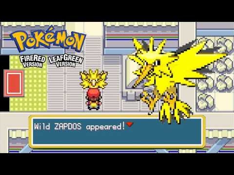 How to get Zapdos in Pokemon Fire Red & Leaf Green (Zapdos Location)