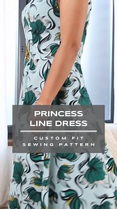 18 reactions | Wow!朗 Princess Line Dress Custom Fit Sewing Pattern...