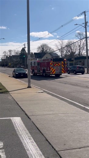 Brockton MA fire department engine 4 responding to a medical
